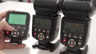 Using the Yongnuo YN560TX Wireless Controller with YN560 III amp YN560 IV Flash Product Review [upl. by Nodnas]