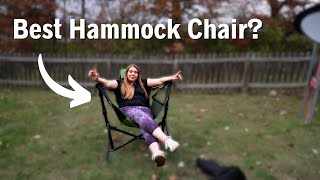 The Best Hammock Chair Wise Owl Hammock Chair Review [upl. by Aicenert]