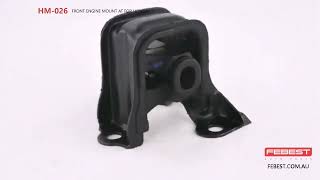 HM026 FRONT ENGINE MOUNT AT FOR HONDA [upl. by Nhor]