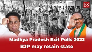 Madhya Pradesh Exit Polls 2023 BJP may retain state [upl. by Yltnerb]