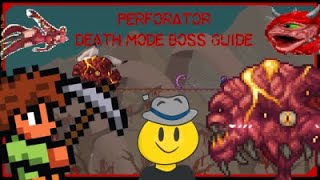 How to Defeat the Perforators on Death mode Terraria Calamity Mod [upl. by Enneyehc]