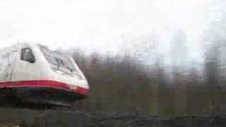 Finnish Pendolino passes curve near Airaksela  140 kmh [upl. by Enicul]