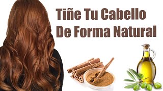 Poderoso Tinte a Base De Canela Para Teñir El Cabello Sin Maltratarlo [upl. by Duj]