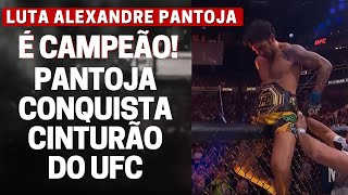 PANTOJA x MORENO  BRASILEIRO CONQUISTA CINTURÃO NO UFC 290 [upl. by Aileduab]