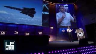 Brian Shul Shares his Inspiring Story of Flying an SR71 Blackbird  LeWeb Paris 2012 [upl. by Yerd184]