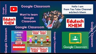 Google Classroom  How to use Google Classroom  Getting started with google Classroom [upl. by Fennell]