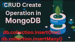 MongoDB CRUD Create or Insert Operation  Create or Insert Documents into Collections in Hindi 04 [upl. by Huang674]