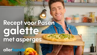 Galette met asperges maken met Hugo Kennis  Allerhande Kookschool [upl. by Eiznil]