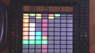 Ableton Push Parte 4 de 4 Linea de bajo y melodias [upl. by Colyer]