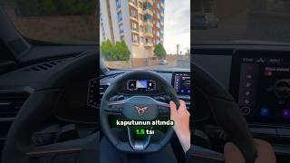 Cupra Formentor’un yakıt tüketimiaraba otomobil cupra formentor yakıttüketimi reklamdeğil [upl. by Luhem]