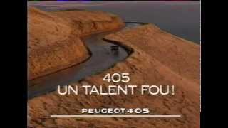 Peugeot 405 publicité [upl. by Isabelita]