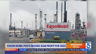 As Exxon posts record profit how much is too much [upl. by Einej772]