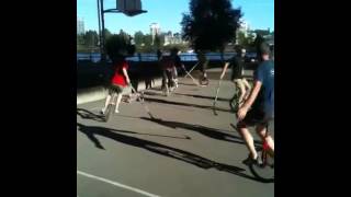 UNICYCLE HOCKEY [upl. by Dearman]