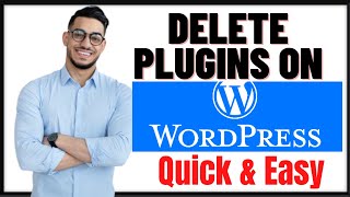 HOW TO DELETE PLUGINS ON WORDPRESS WEBSITE 2024 [upl. by Photina]