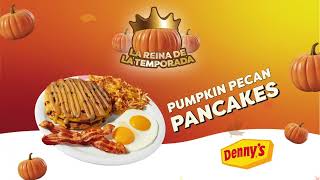 Pumpkin Pecan Pancakes  Dennys [upl. by Salinas426]