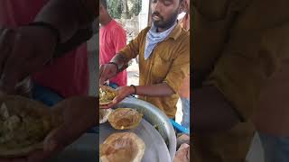 Bihari style Bati Chokha Shorts street food [upl. by Thanos169]