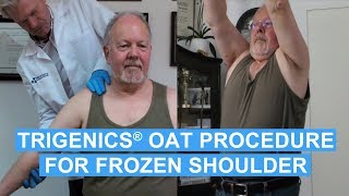 FROZEN SHOULDER CURE Australian Mans Frozen Shoulder Fixed by The OAT Procedure [upl. by Aremahs]