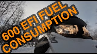 2021 SkiDoo Expedition Sport 600 EFI Fuel amp Oil Consumption [upl. by Brouwer]