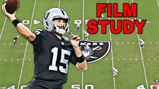 Analyzing Raiders QB Gardner Minshews Tape vs Cowboys [upl. by Repinuj35]