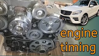 MercedesBenz ML 250 engine timing mark [upl. by Lemire]