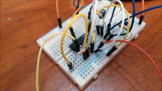 How to make Operational Amplifier  OP Amp circuit and display signal on Mini Oscilloscope [upl. by Ala]