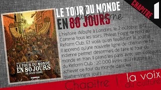 LE TOUR DU MONDE EN 80 JOURS  Jules Verne chapitre 1 [upl. by Cohdwell]