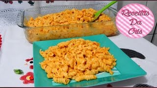 MACARRÃO COM FRANGO NA PANELA DE PRESSÃO  RECEITAS DA CRIS [upl. by Eladnwahs]