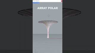 Array polar  Rhino for beginners [upl. by Pierpont]