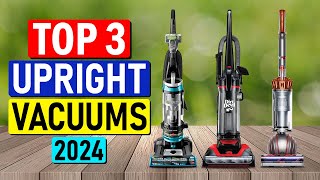 Best Upright Vacuum 2024  TOP 3 Picks Best Review [upl. by Ahseet35]