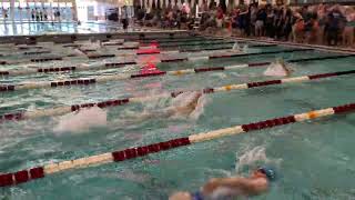 2024 WR Timken JV Championships Boys 100 Backstroke JR Nathan Smithberger  11062 6th [upl. by Mika]