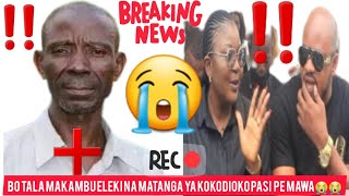 🔴BOTALA MAKAMBU BA COMEDIENS BA SALI NA MATANGA YA KOKODIOKO 😭😭 [upl. by Kcirdderf]