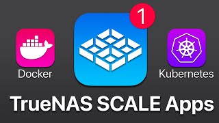 TrueNAS Scale Apps  Official Unofficial Docker and Kubernetes [upl. by Rahm]