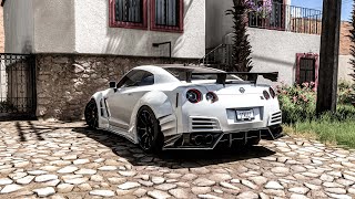 Nissan GTR Nismo R35  Forza Horizon 5 FreeRoam amp Racing Gameplay Loogitech G29 [upl. by Einaffyt]