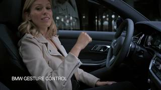 The allnew BMW 3 Series  BMW Live Cockpit Professional and BMW Gesture Control [upl. by Hpeseoj]