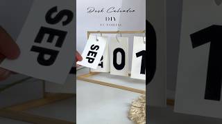 DIY Desk Calendar tutorial  Art beats [upl. by Eveneg16]