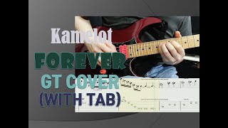 Kamelot  Forever Guitar cover with TAB [upl. by Cassandre601]