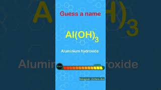 Naming of hydroxides test your knowledge stem quiz science chemistry [upl. by Ainek121]