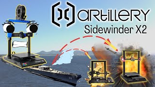 Artillery Sidewinder X2 Review  The Easiest 3d Printer To Get Started [upl. by Robena]