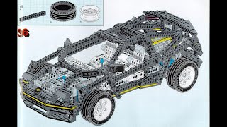 LEGO Technic 8880 Super Car  building instructions [upl. by Laurentium]