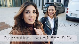 Putzroutine  neue Möbel amp Co I XXL Vlog I Soraya Ali [upl. by Eelra431]