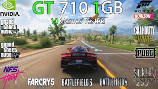 GT 710 1GB  i7 3770  Test in 10 Games at 720p [upl. by Haem886]