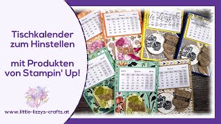 Adventmarktserie 2018 14 Tischkalender zum Aufstellen [upl. by Falconer399]