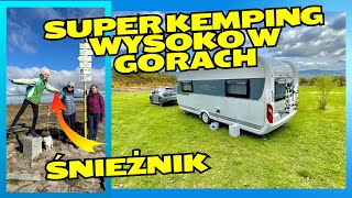 Kemping w Sudetach wysoko w górach Wyprawa na Śnieżnik 23 [upl. by Cohin]