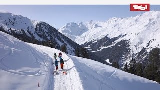 Rodeln und Schlittenfahren in Tirol Österreich ⛷ [upl. by Parette]