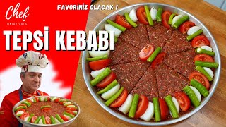 TEPSİ KEBABI nasıl yapılır [upl. by Elon]