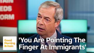 Nigel Farage is Challenged Over His Irresponsible Comments on the Southport Attack [upl. by Florine]