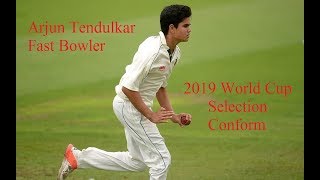 Arjun tendulkar Bowling speed is 130kmphson of the legendary Sachin Tendulkar [upl. by Brenza912]