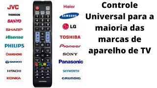 Como configurar controle universal em qualquer tv [upl. by Lien747]