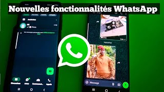 Nouvelles fonctionnalités WhatsApp 1124 [upl. by Faustena]