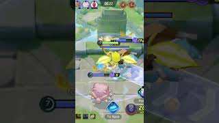 Pokemon unite Zeraora VS 5ko😎😎🎊🐵subscribe shortvideo viralvideo [upl. by Anazraf]